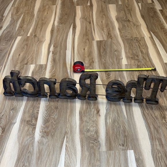 Rustic Metal 'The Ranch' Wall Decor - Picture 16 of 16